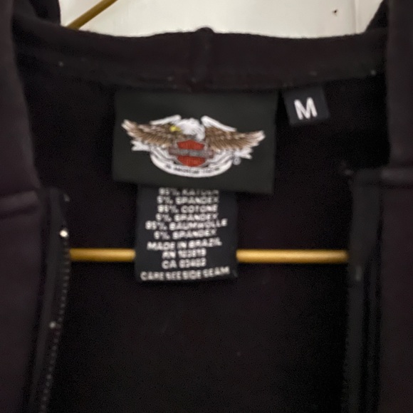 Harley Davidson Zipped Hoodie size M - Picture 7 of 7